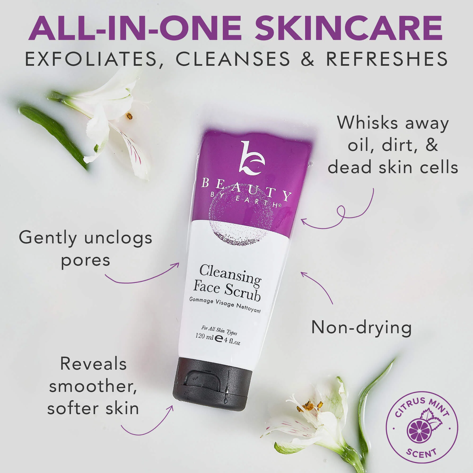 Cleansing Face Scrub (4 oz) - Image 8