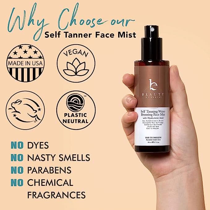 Self Tanning Water Bronzing Face Mist | (APP) - Image 10