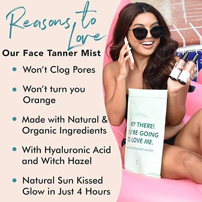 Self Tanning Water Bronzing Face Mist | (APP) - Image 23