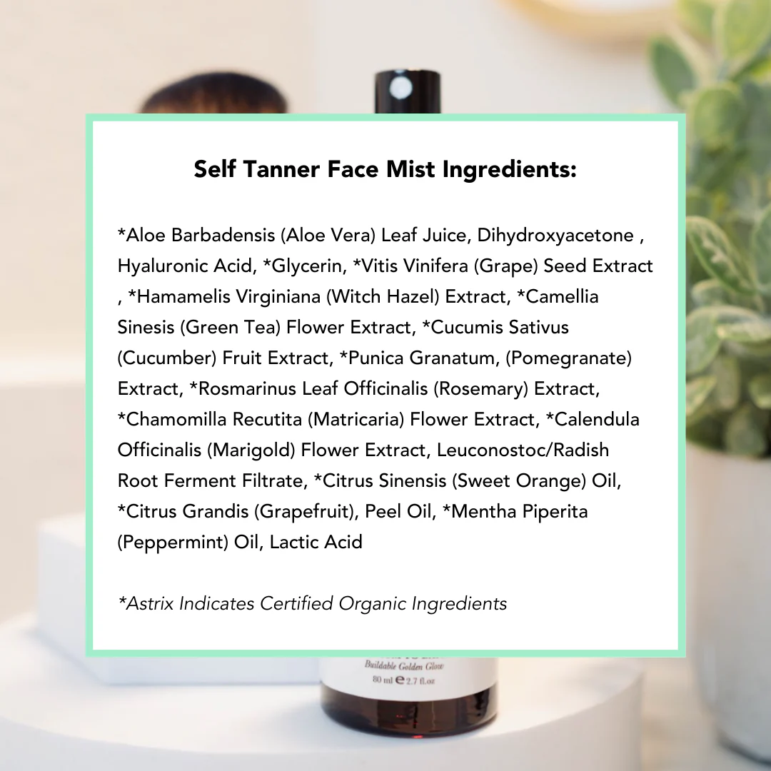 Self Tanning Water Bronzing Face Mist | (APP) - Image 6