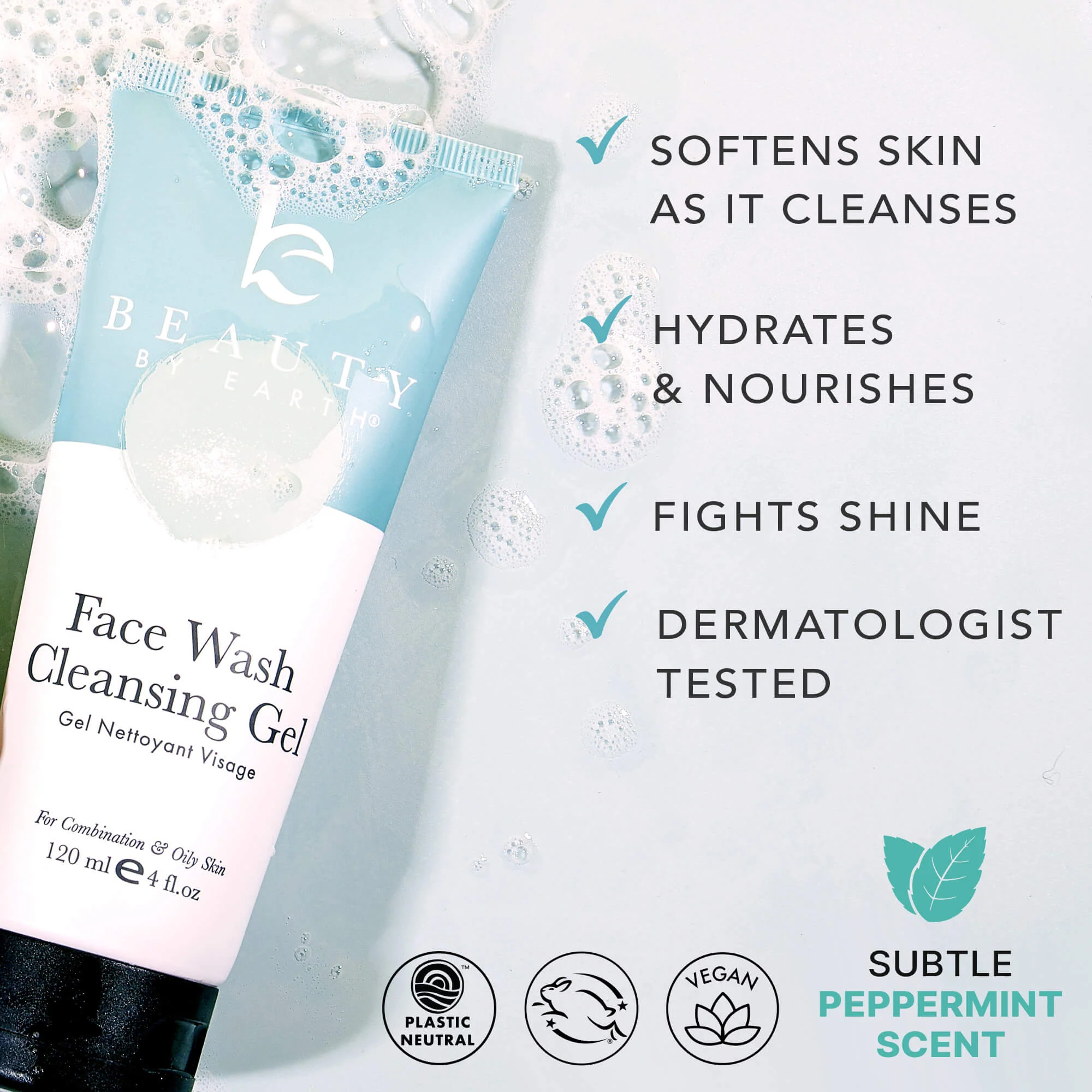 Face Wash Gel - with Super Fruits & Sea Kelp - Image 8