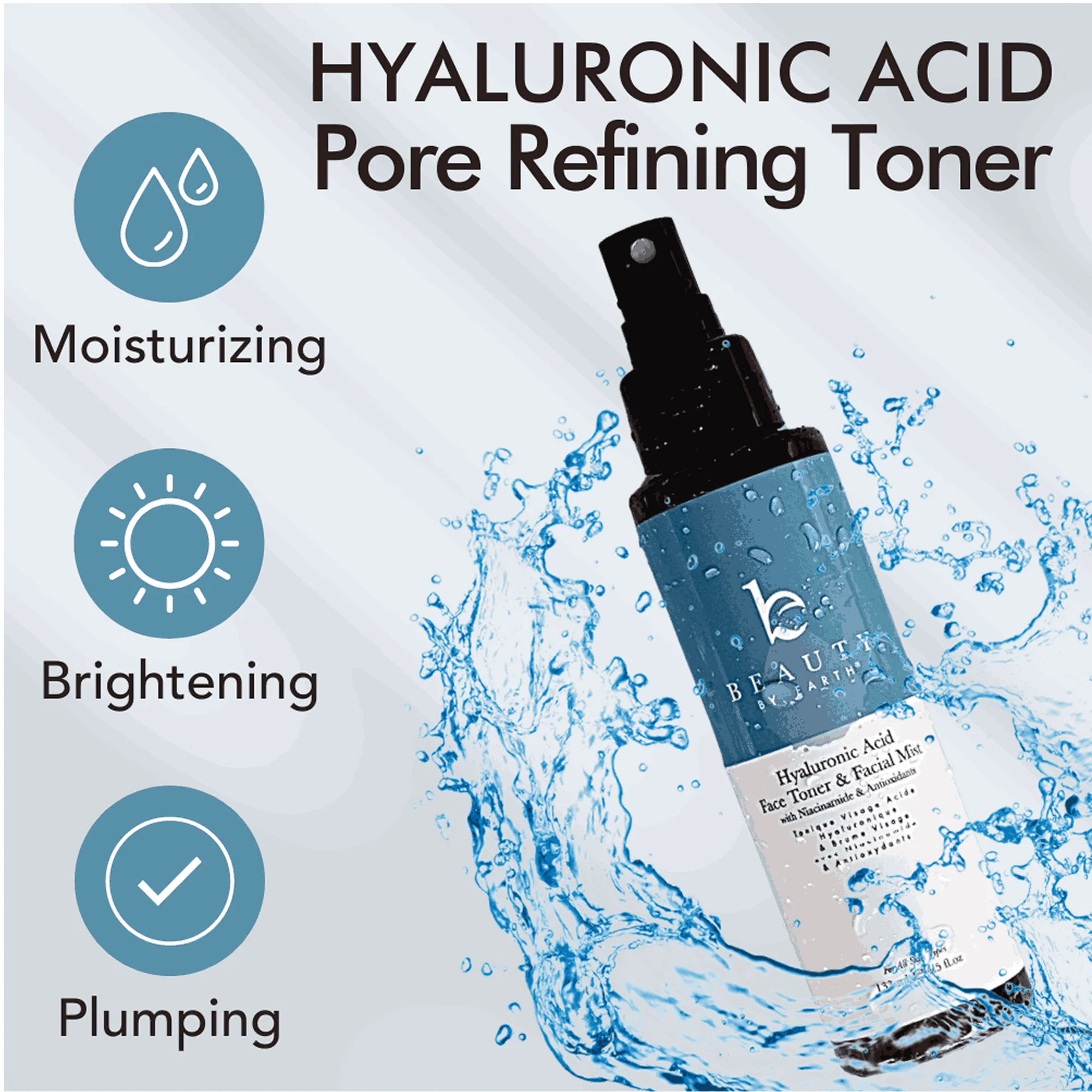 Hyaluronic Acid Face Toner and Facial Mist - Image 9