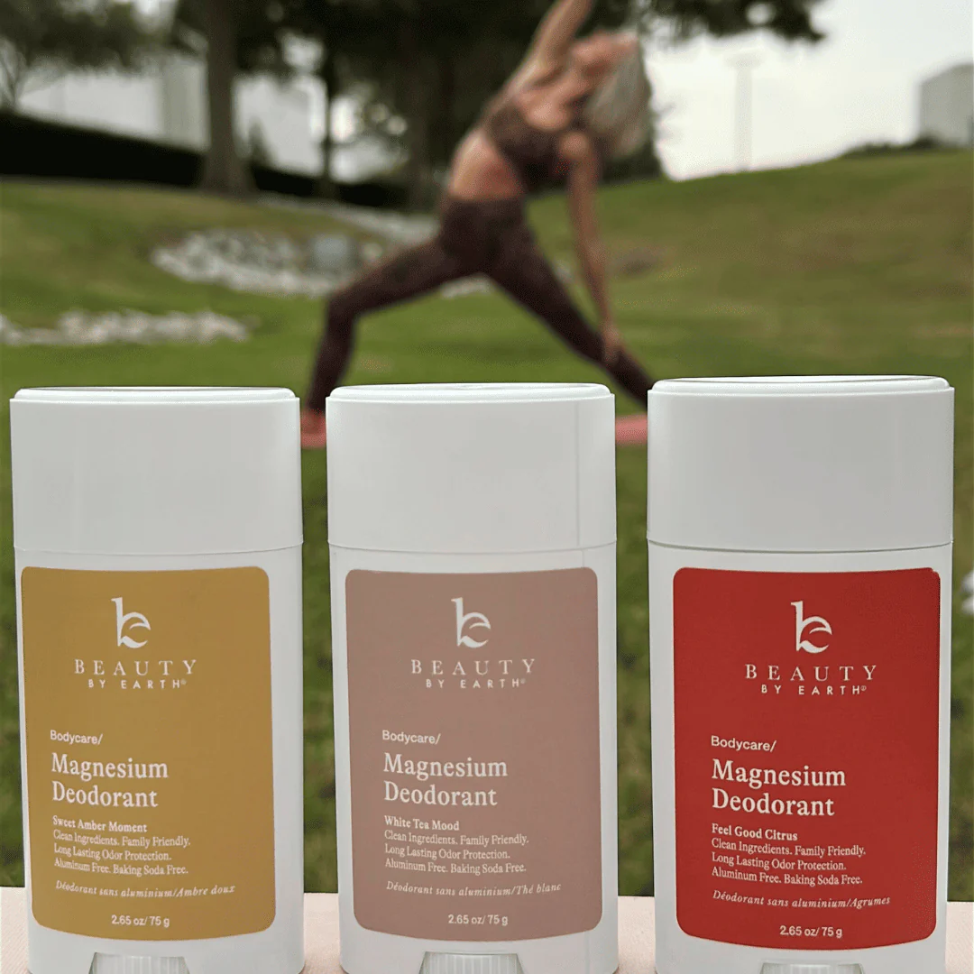 Magnesium Deodorants (Sweet Amber Moment) - 2 Pack Set - Image 6