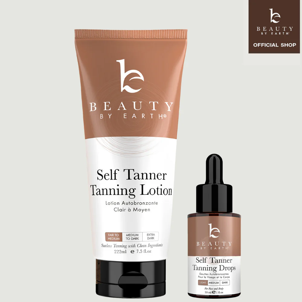 Self Tanner Lotion and Drops Duo Bundle - Image 10
