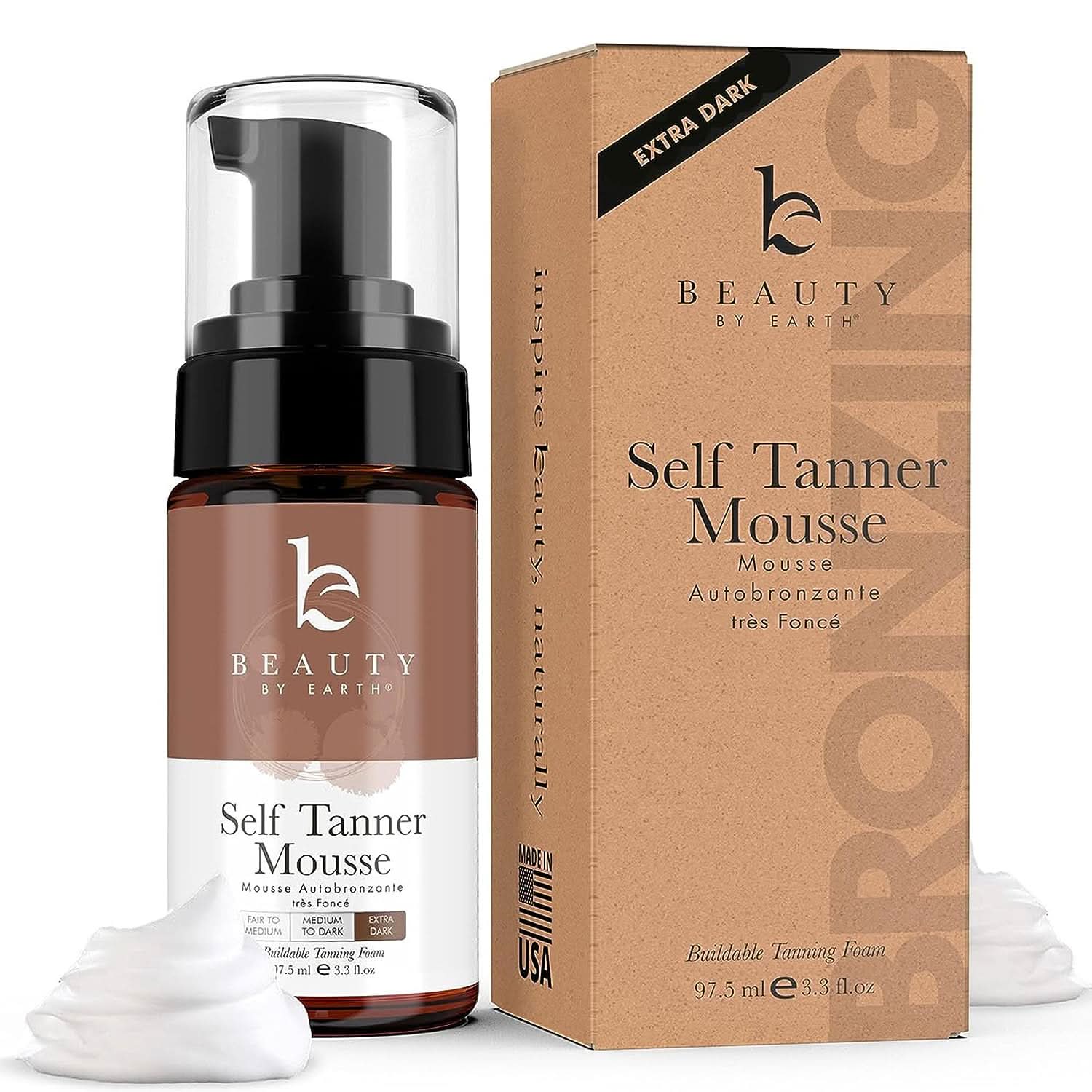 Self Tanner Mousse (Extra Dark) - Image 12