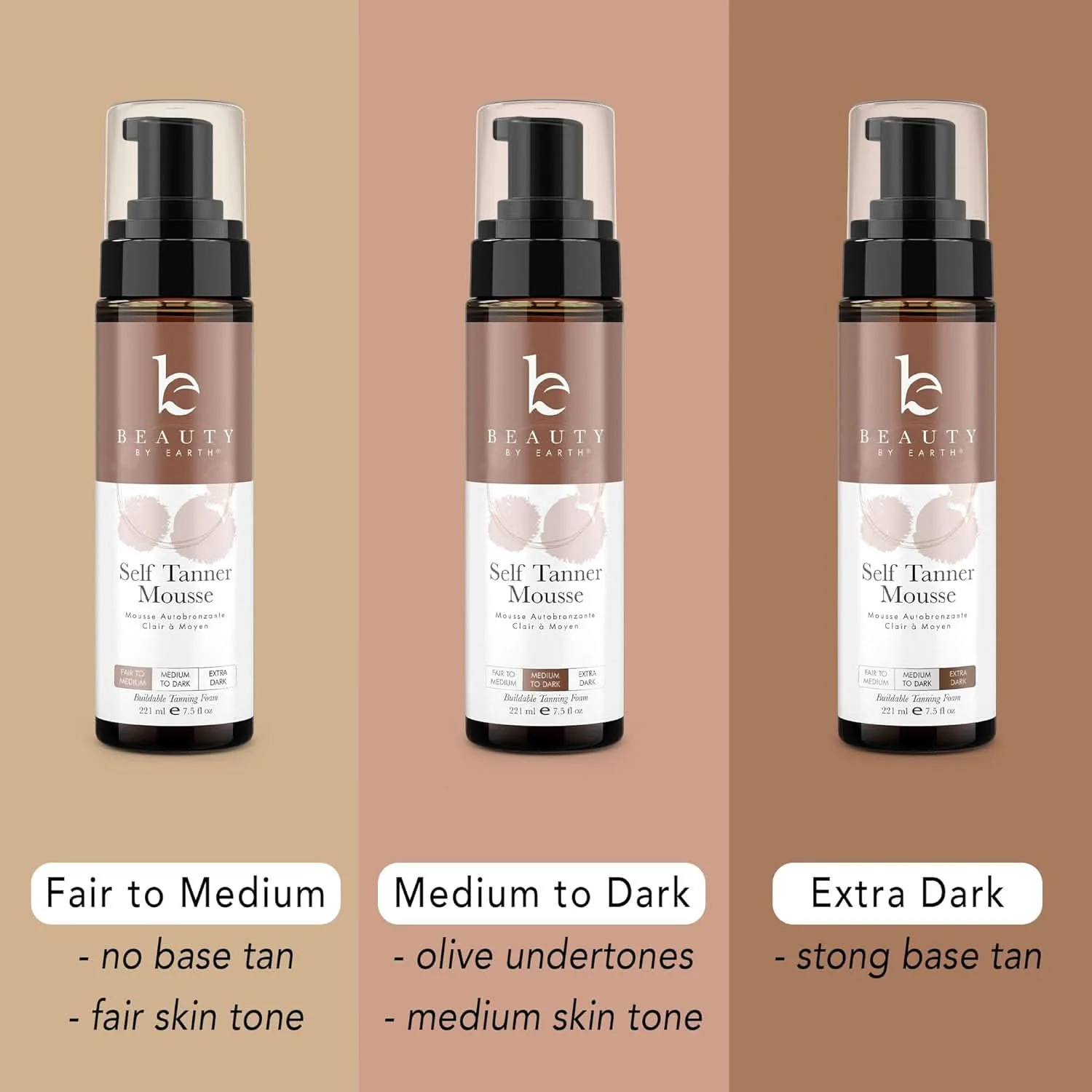 Self Tanner Mousse (Extra Dark) - Image 5