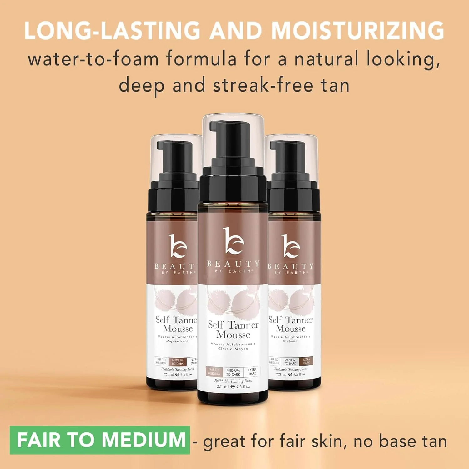 Self Tanner Mousse (Fair to Medium) - Image 7