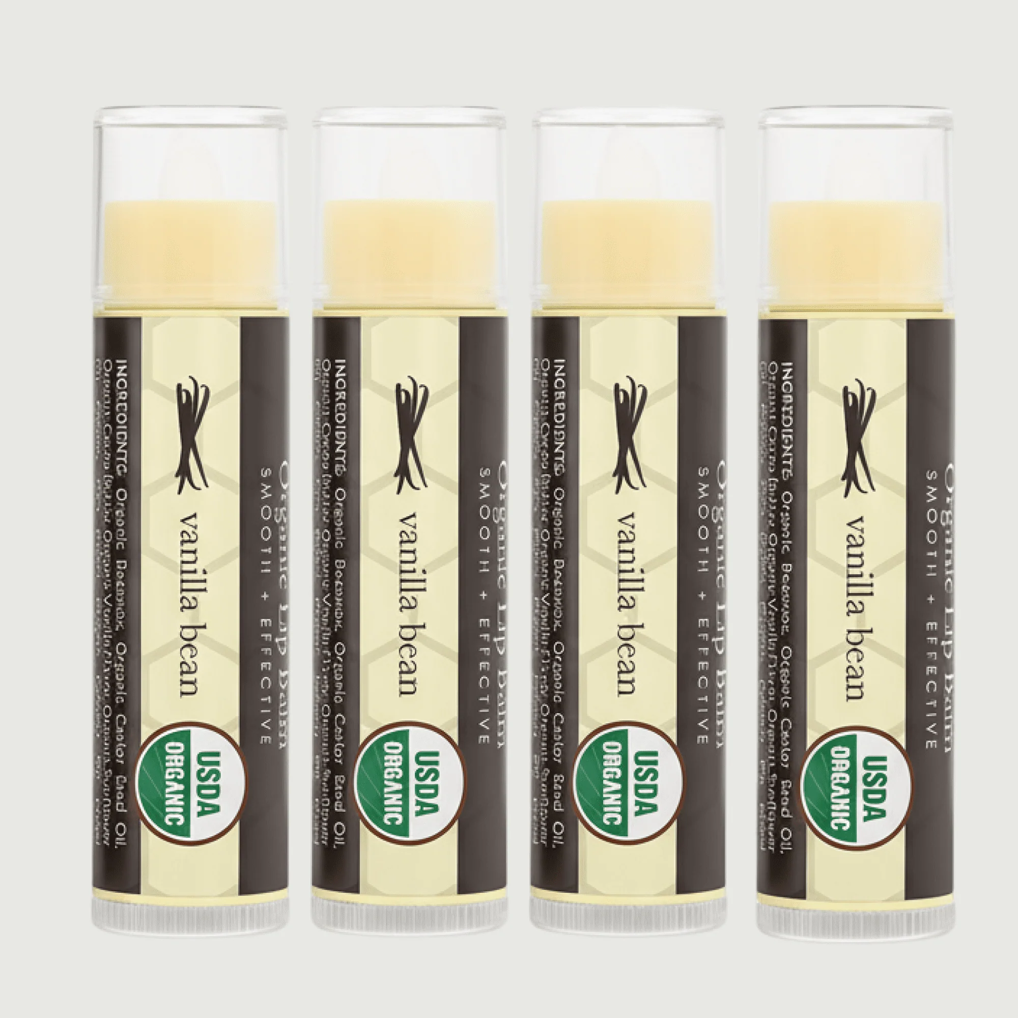 Vanilla Bean Lip Balm (4 Pack)