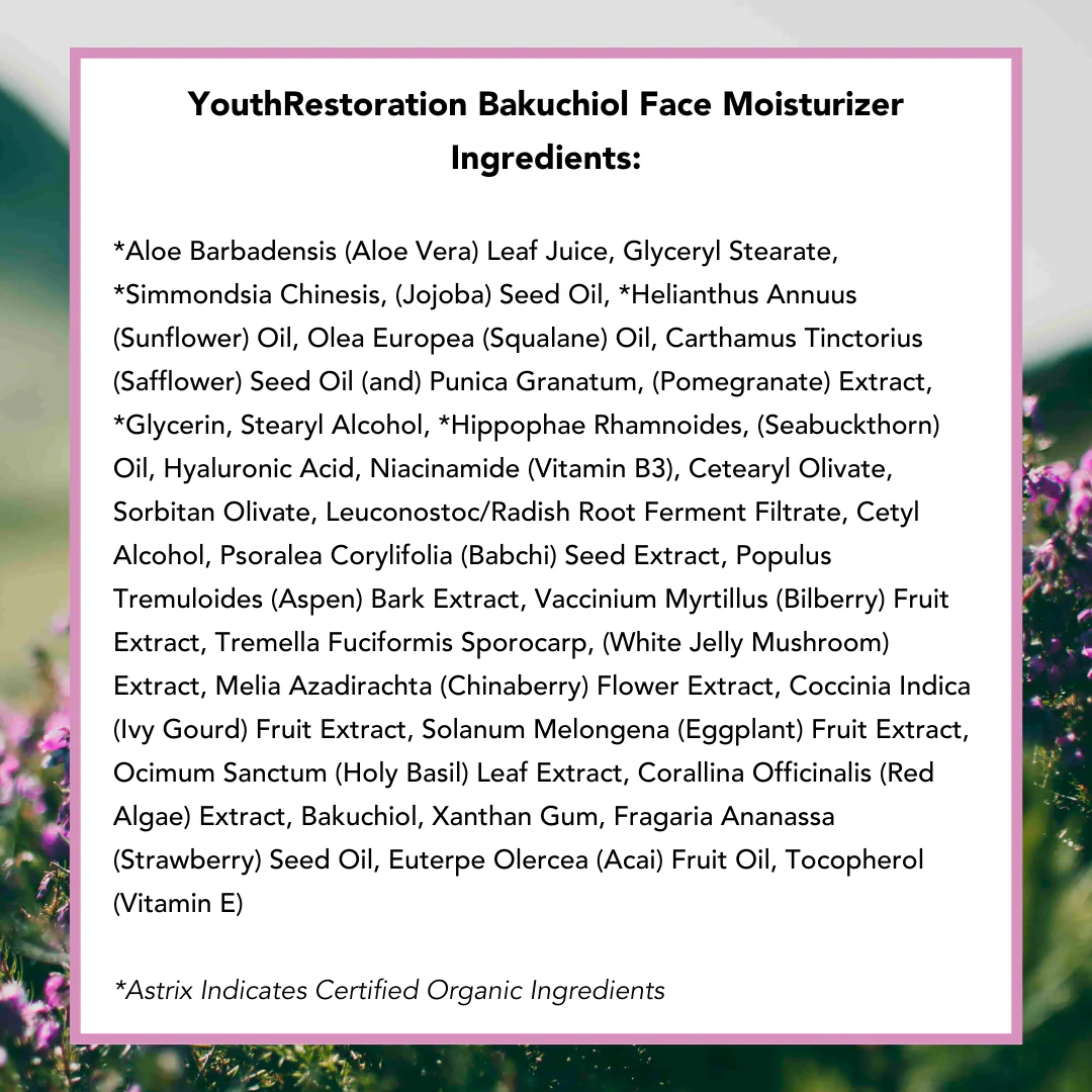 YouthRestoration Bakuchiol Face Moisturizer (APP) - Image 4